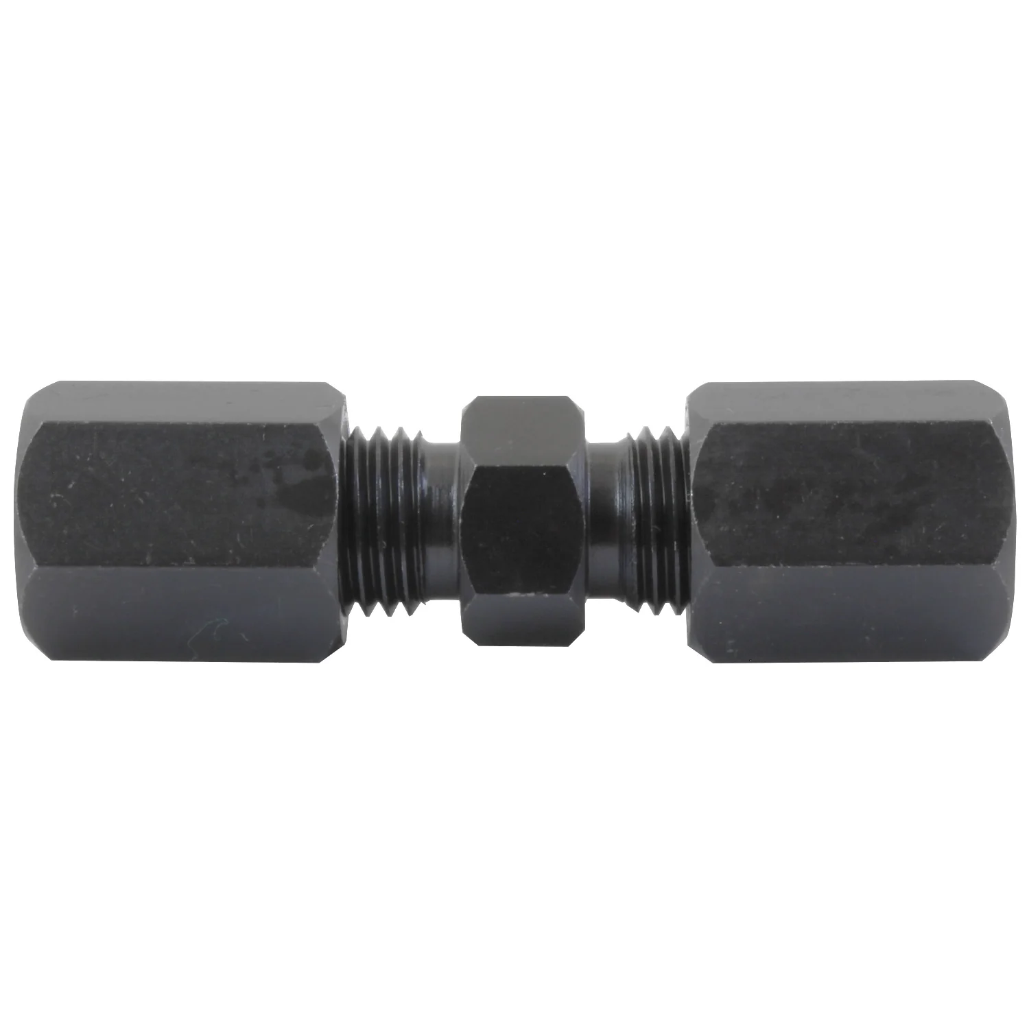 Compression Union High-Pressure Black Oxide Steel 1/4" – Bag of 1 - Image 3