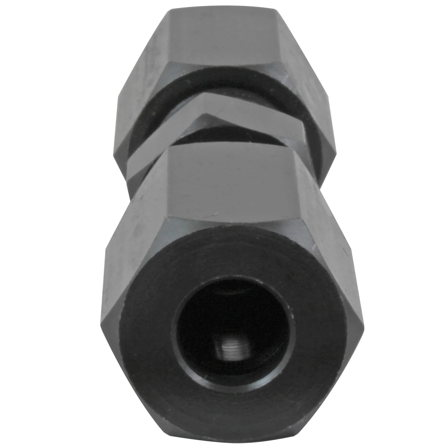 Compression Union High-Pressure Black Oxide Steel 1/4" – Bag of 1 - Image 4