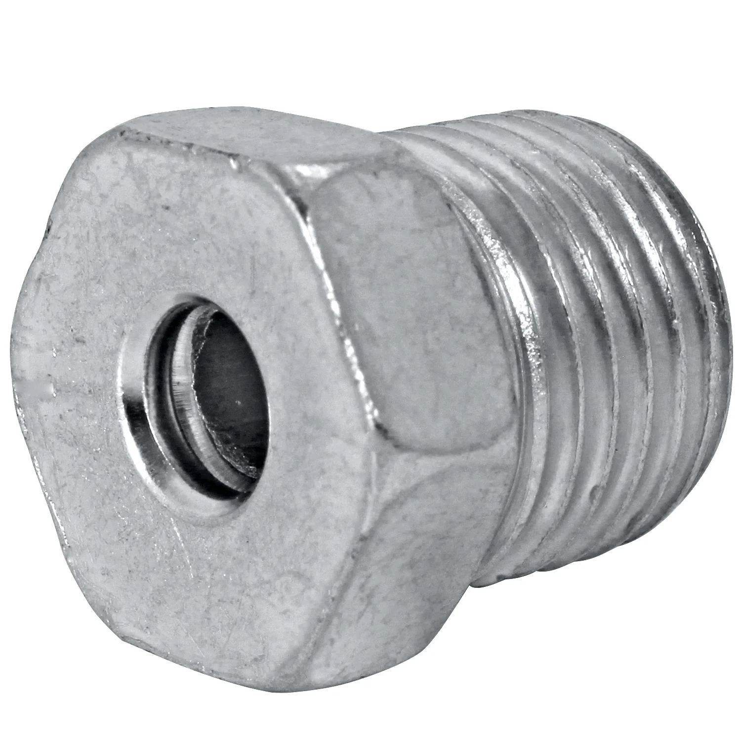 Stainless Steel Tube Nut  (9/16-18 Inverted)