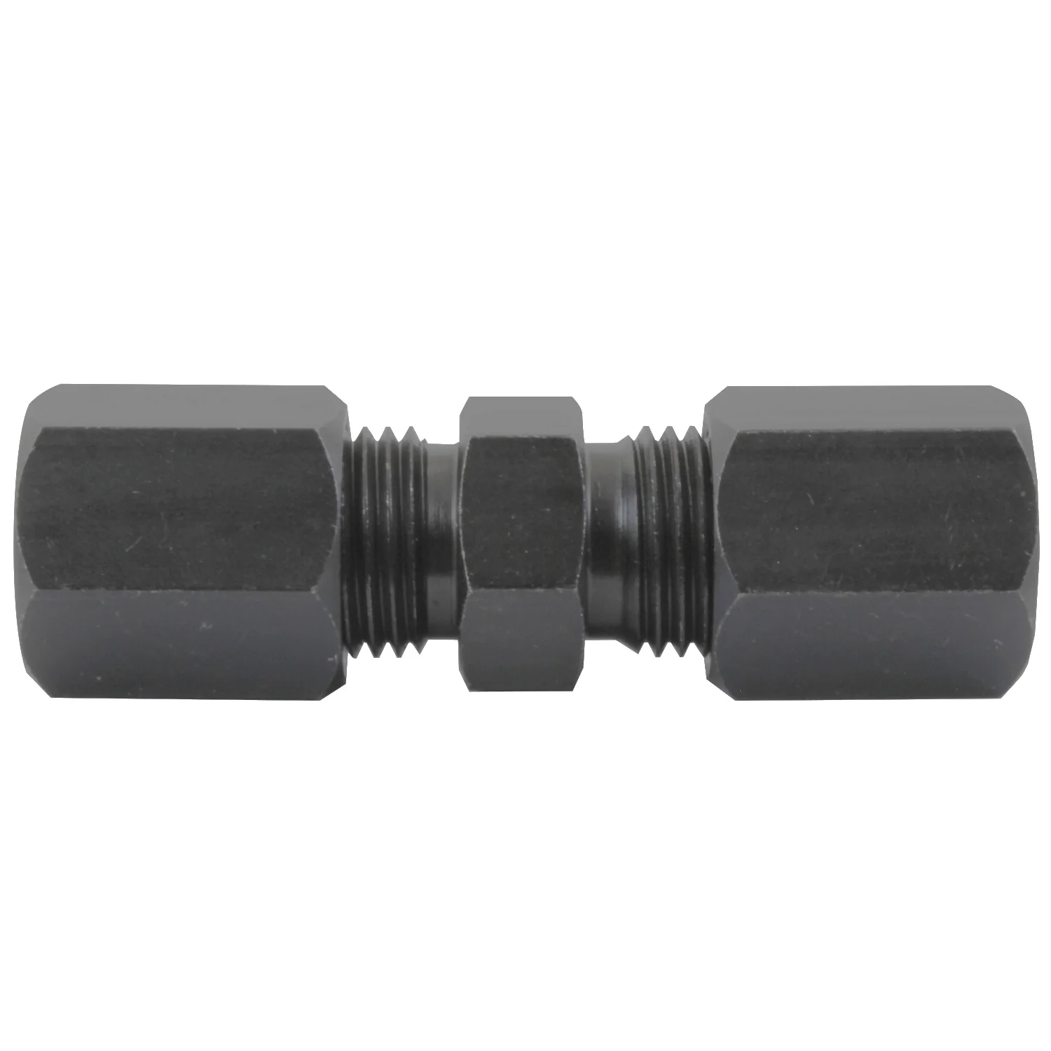 Compression Union High-Pressure Black Oxide Steel 3/8" – Card of 1 - Image 4