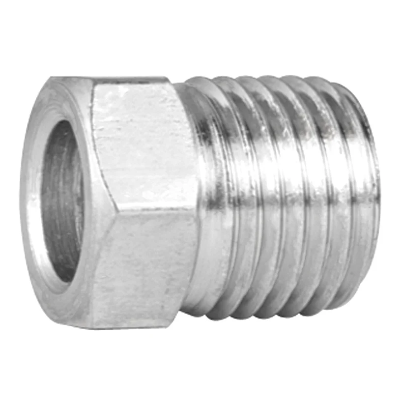 Stainless Steel Tube Nut 5/16" (1/2-20 Inverted)