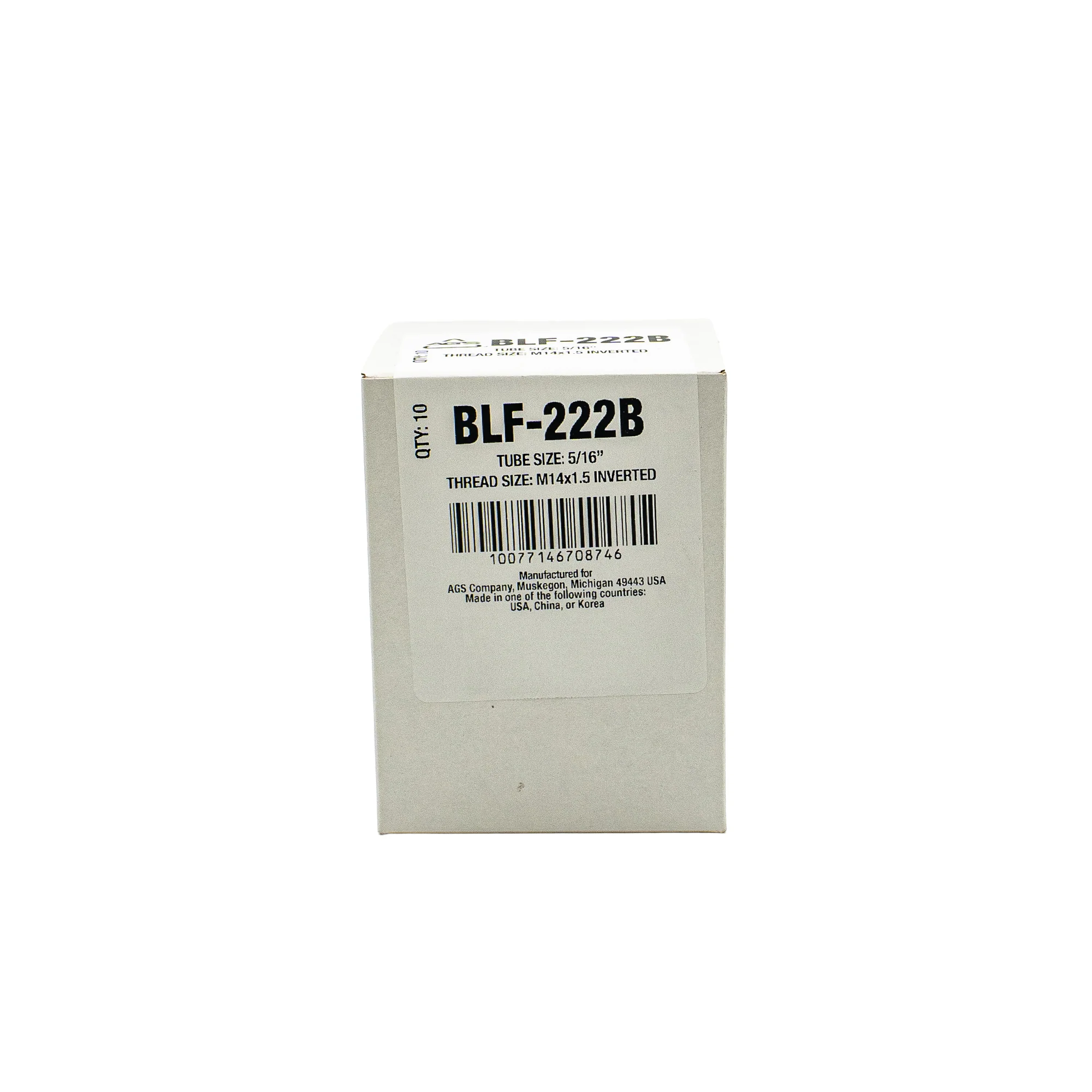Black Oxide Tube Nut, 7/16-24 INV, 1/4" Line - Image 7