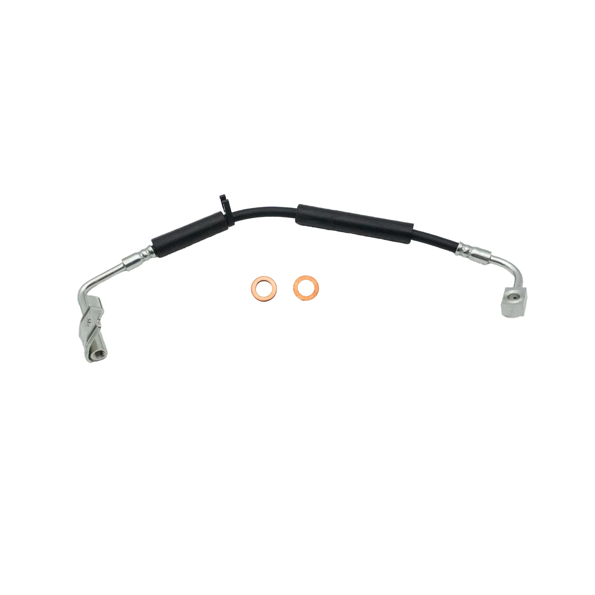 2007-2010 Jeep Wrangler Front Right Rubber Brake Hose | AGS-KT80360 - Image 2