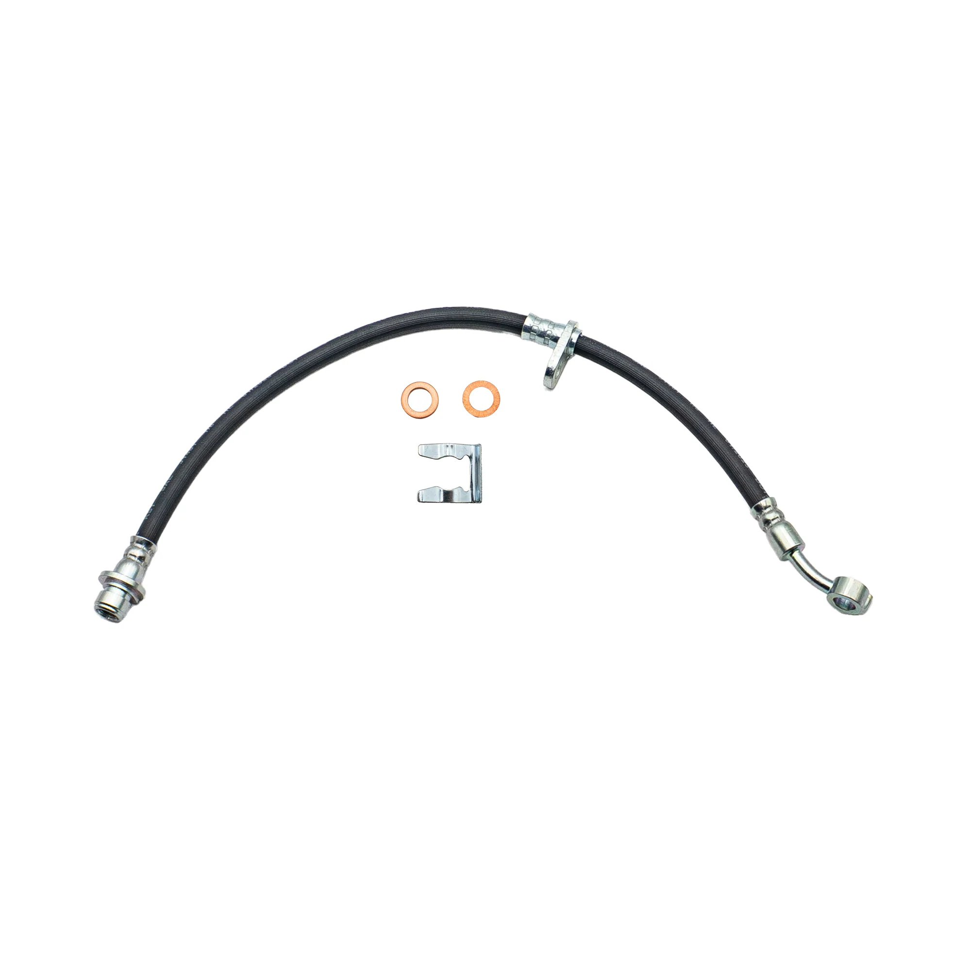 2008-2014 Acura TSX / Honda Accord Rear Left Rubber Brake Hose | AGS-KT40587 - Image 2