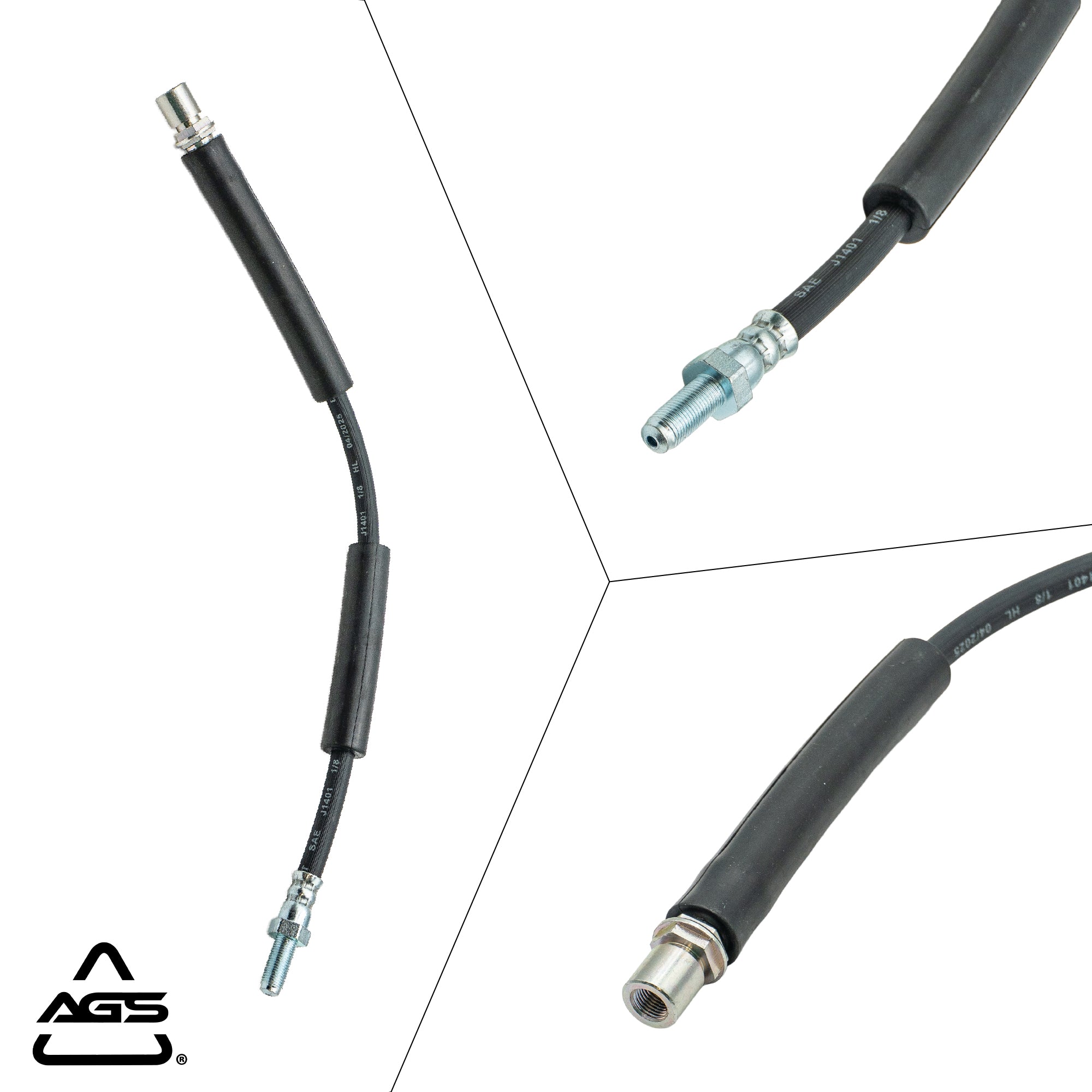2011-2019 Ford Explorer & Police Interceptor Utility Rear Rubber Brake Hose | AGS-KT60057