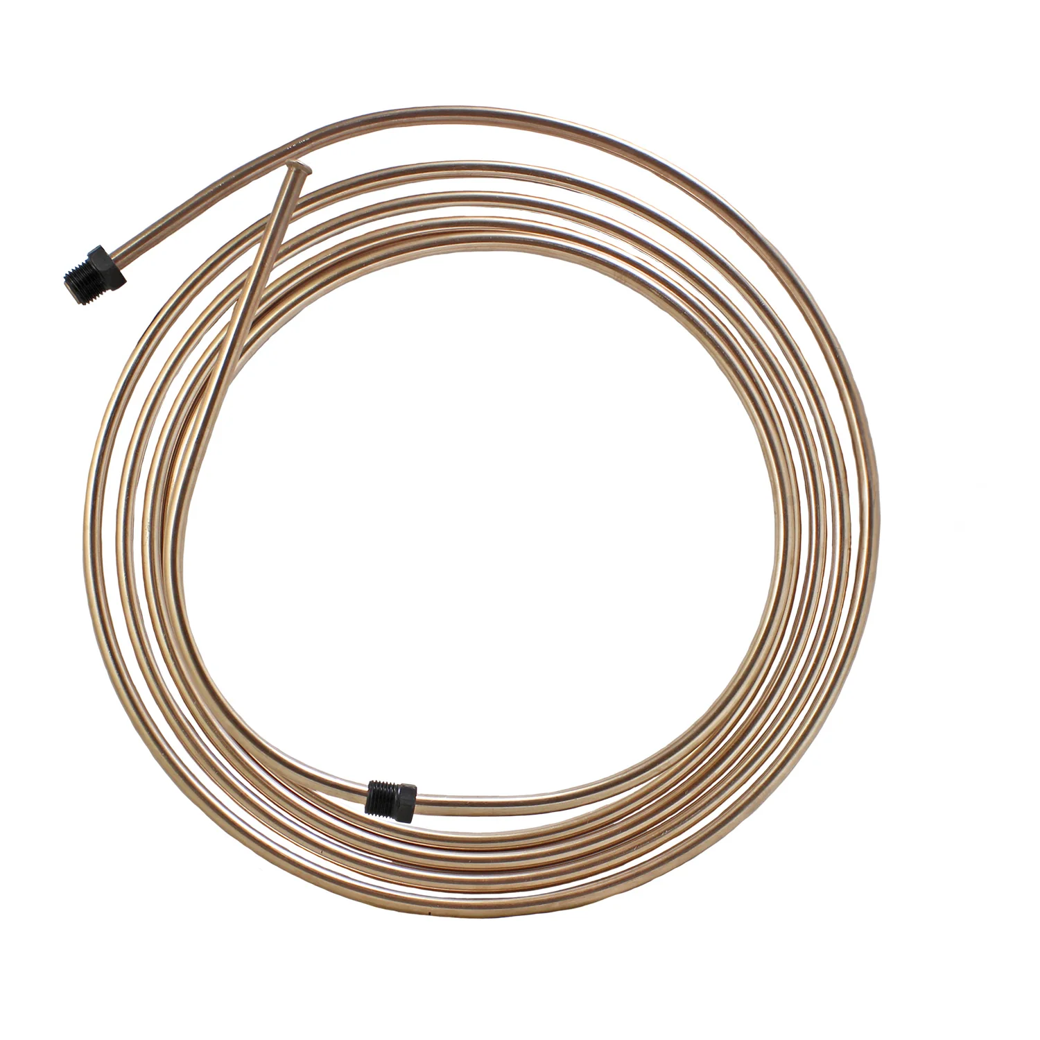 EZ-Fit NiCopp Brake Line 1/4" x 135" – Pre-Flared 7/16-24 I & 1/2-20 I