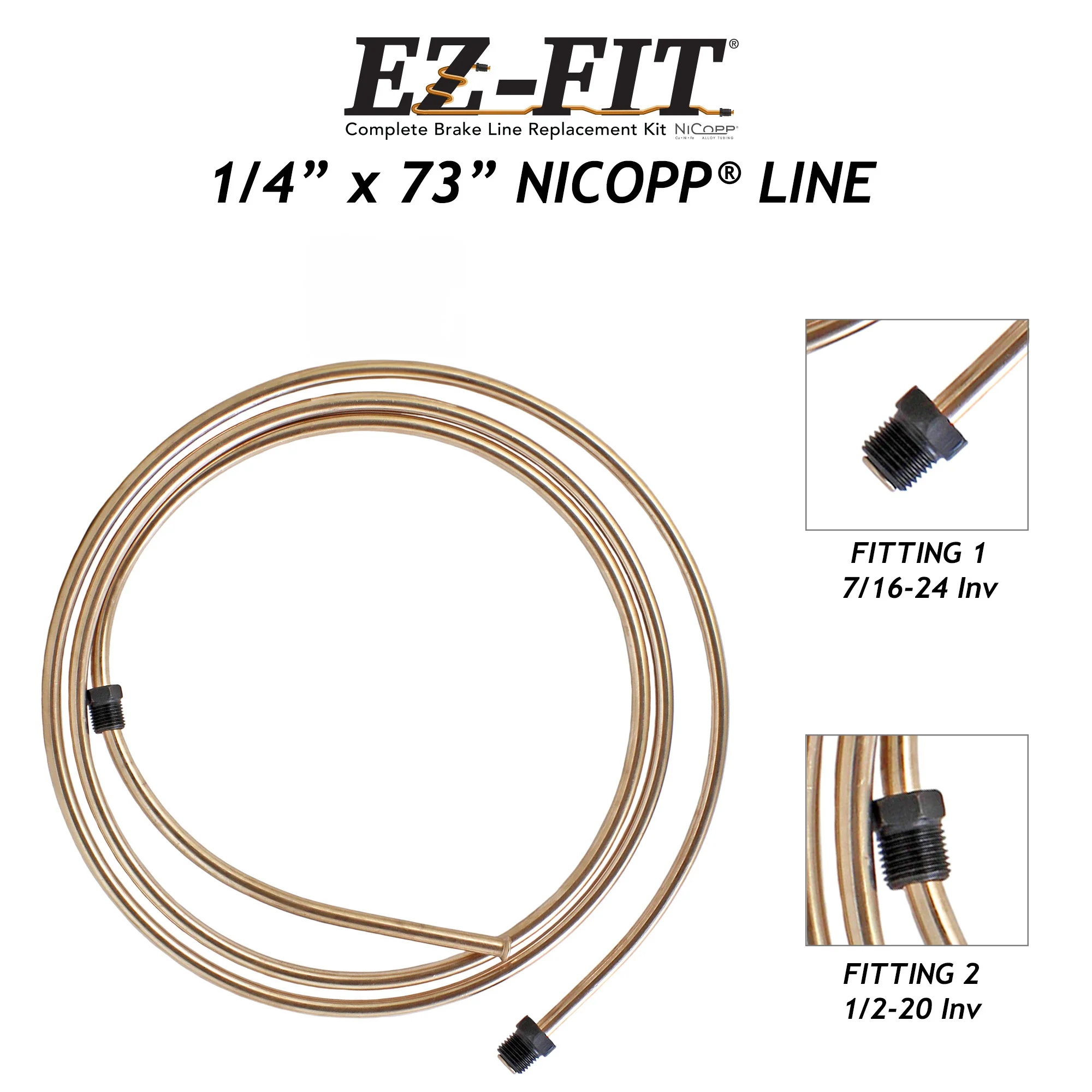 EZ-Fit NiCopp, 1/4 x 73, (7/16-24 I)(1/2-20 I), Sub - Image 2