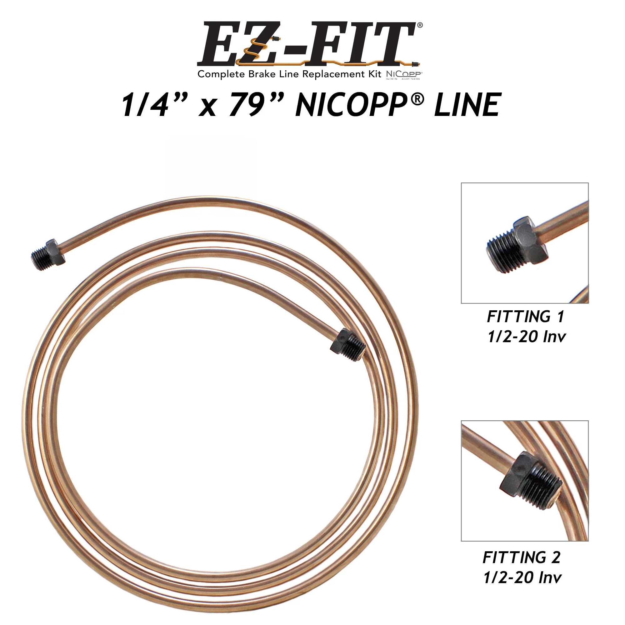 EZ-Fit NiCopp, 1/4 x 79, (1/2-20 I)(1/2-20 I) - Image 2