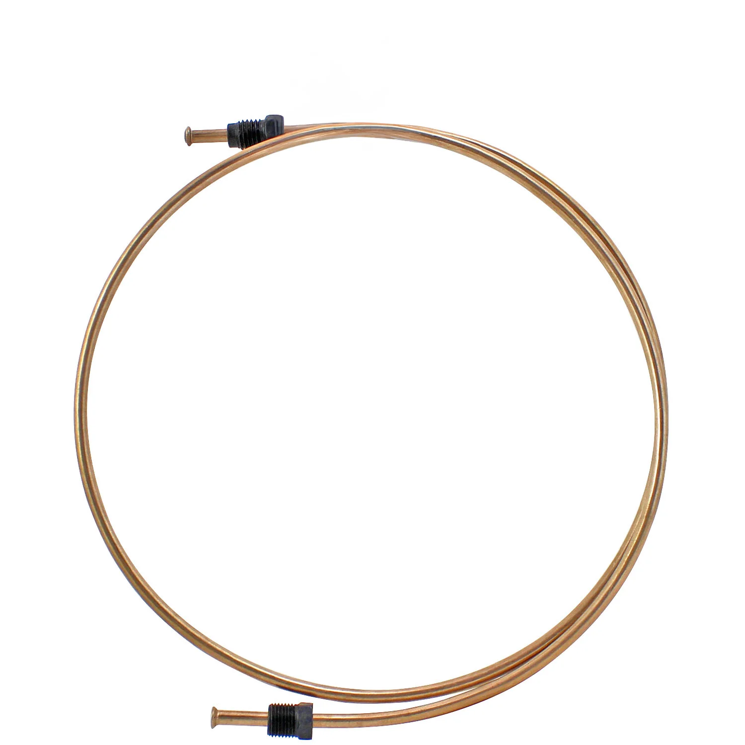 EZ-Fit NiCopp 3/16″ × 40″ Brake Line – M11×1.5 Bubble & 7/16-24 Inverted