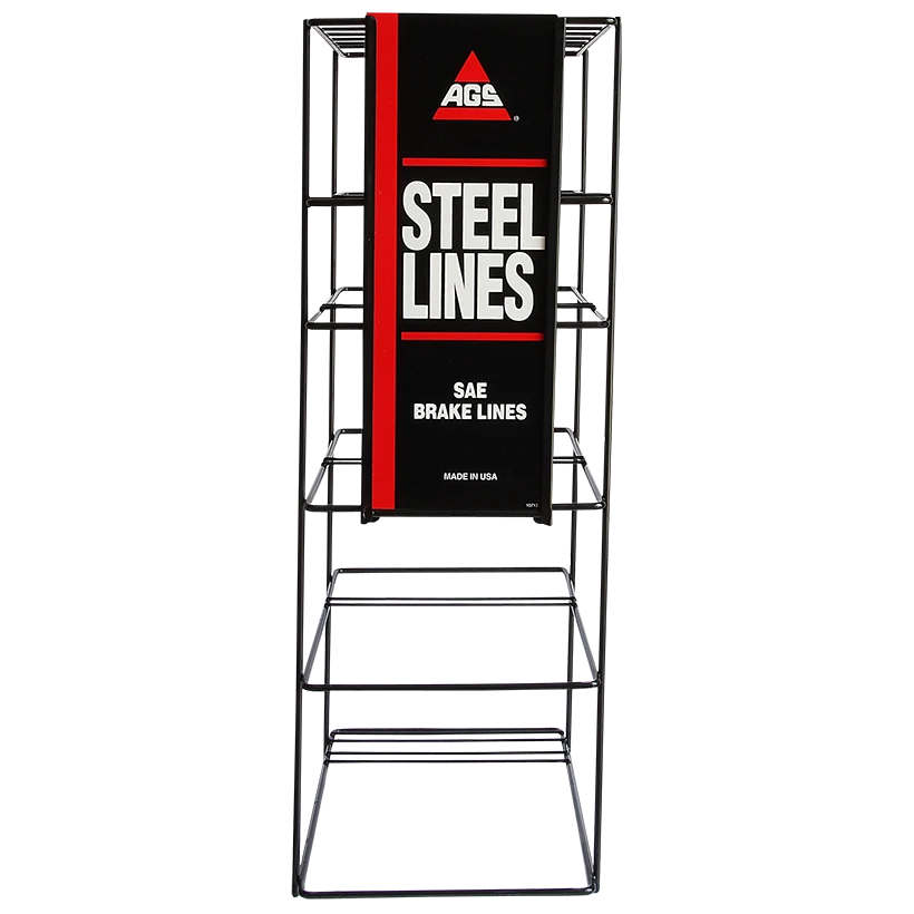 Floor Display, Steel Brake Lines Domestic or Import , No Lines