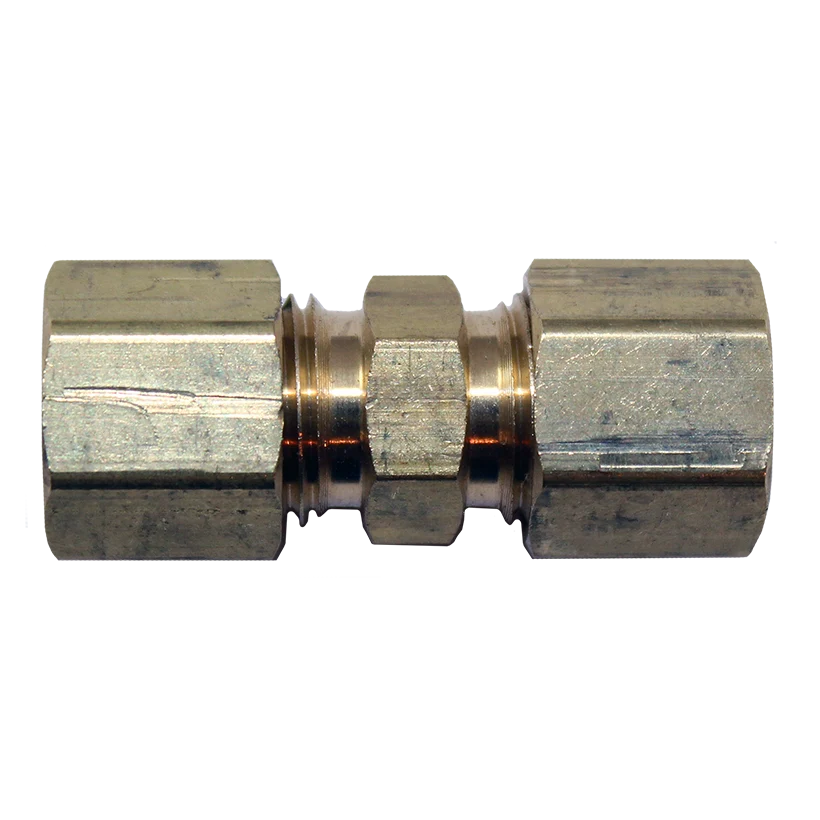 Fuel Line Compression Union - 1/4" Nylon to 1/4" Nylon