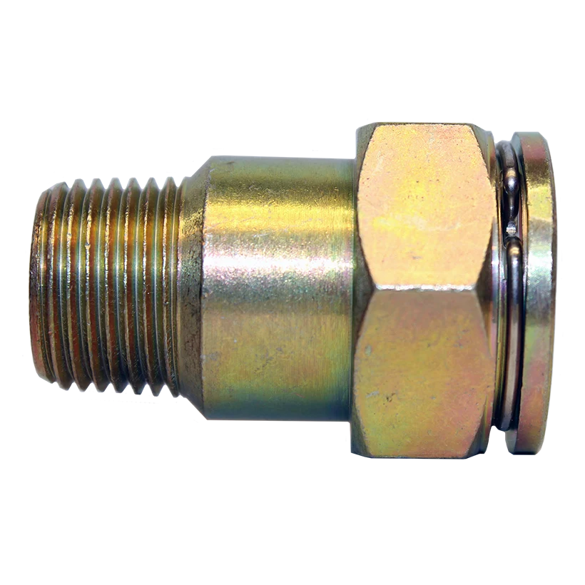 Oil Cooler Line Connector 3/8" - Chevrolet 1995-1985, GMC 1995-1985 - 1 per Bag