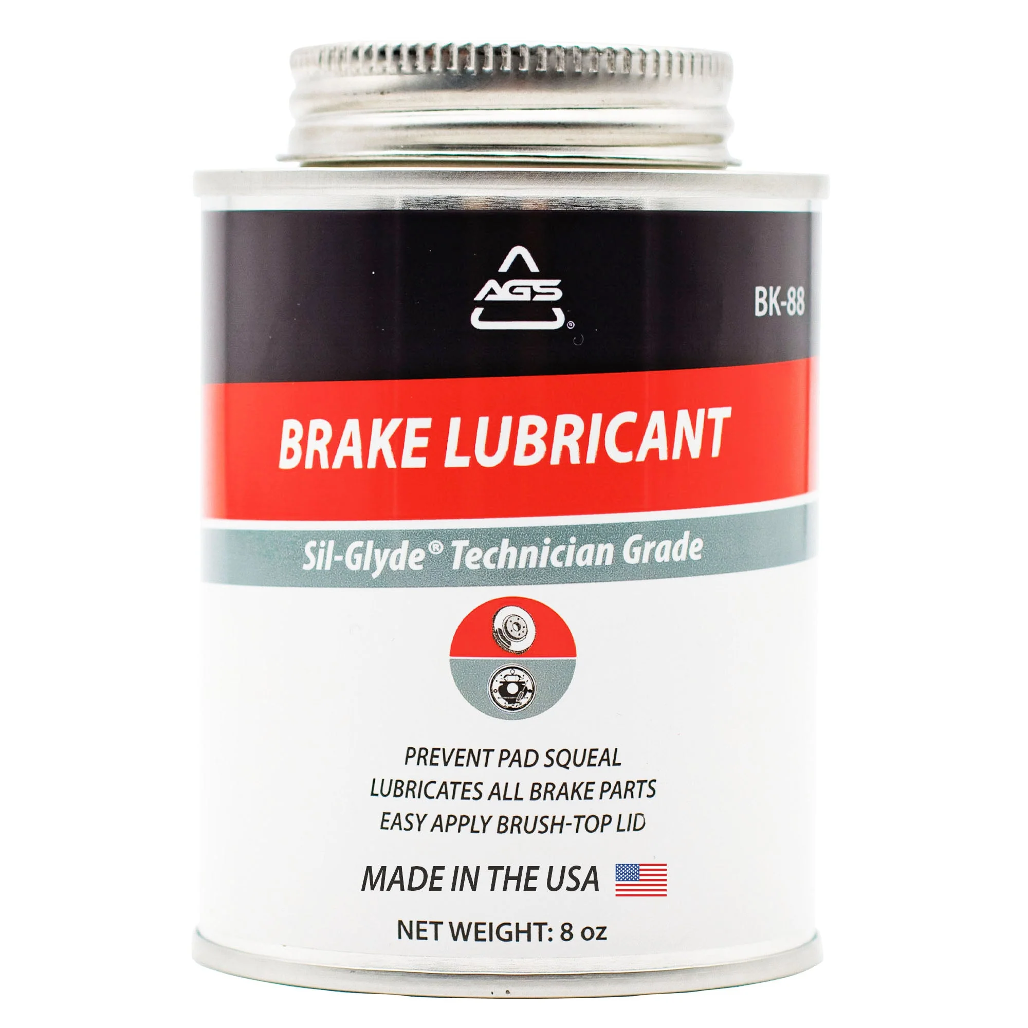 Sil-Glyde Technician Grade Brake Lubricant - Brush Top - Image 10