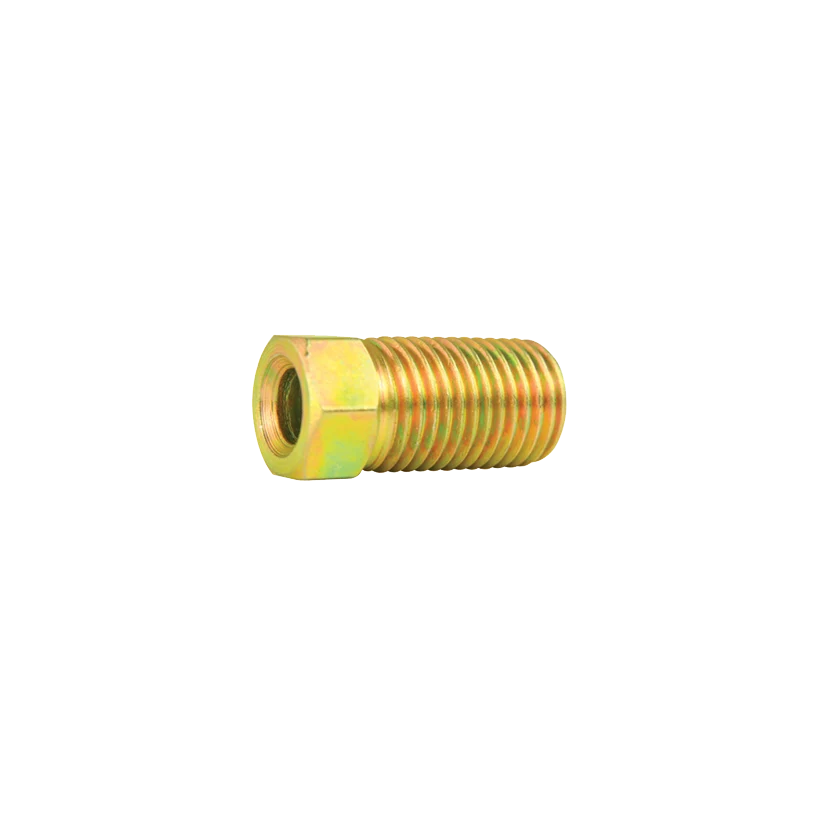 Steel Tube Nut, Long, 3/16" (3/8-24 Inverted)
