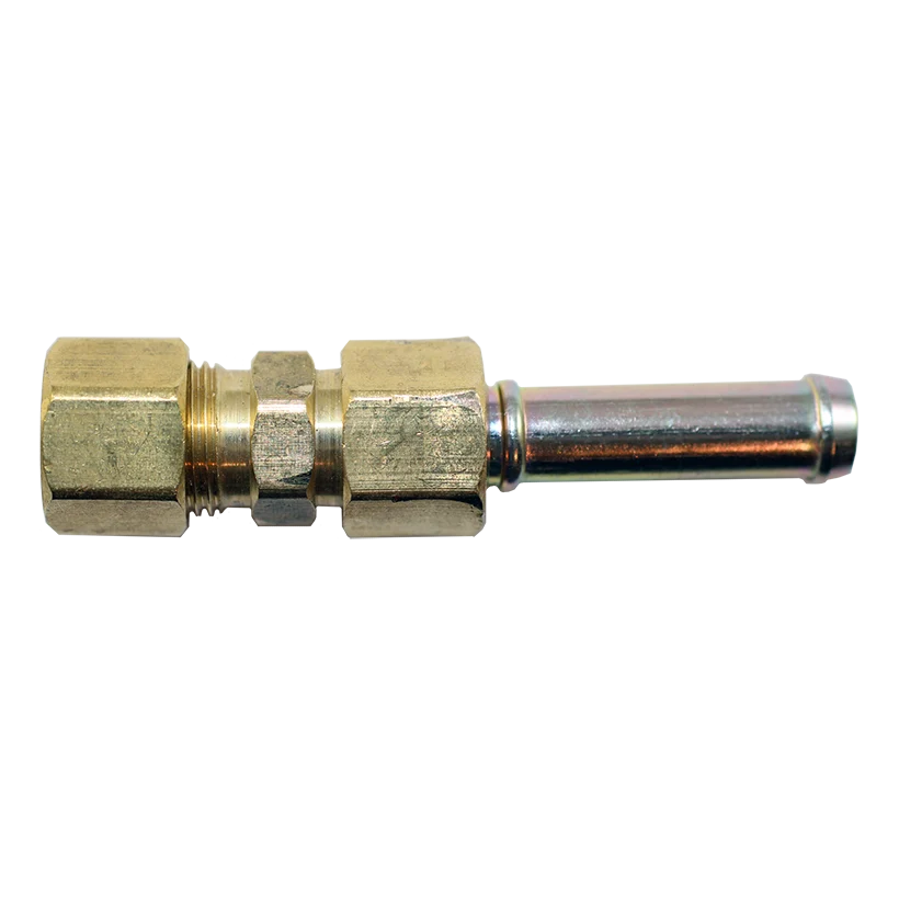 Transmission Line Adapter - 5/16" Steel Compression to 5/16" Rubber - 1 per Bag